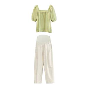 
Jingqi maternity suit summer 2026 new style fashionable short-sleeved top casual pants summer two-piece set