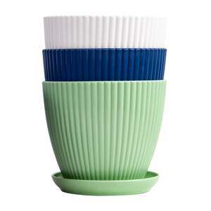 Succulent flower pots, household plastic small resin potted plants, mages, non ceramic pots, balconies, small vertical patterns, thickened pots, postage included