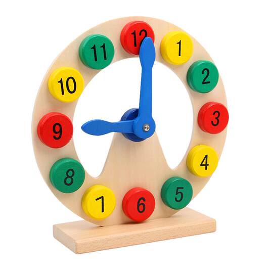Children's Montessori Digital Clock Teaching Toy - Early Education ...