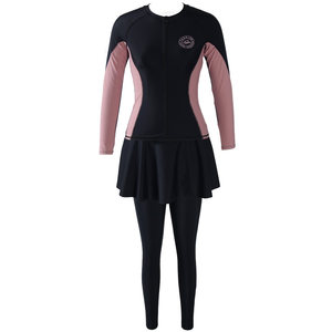 
Women's swimsuit 2026 new split long-sleeved trousers sun protection hot spring high-end snorkeling surfing jellyfish diving swimsuit