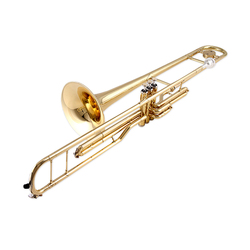 Mammoth Upright Trombone School Orchestra Beginner Performance B Flat Upright Piston Trombone Instrument Manufacturer Self-operated