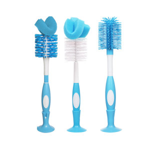 Dr. Brown Bottle Brush Cleaning Brush Baby Special Sponge Nipples Brush Set Portable Cleaning Baby Supplies