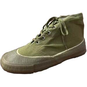 
3539 genuine high-top canvas rubber shoes for men, forest work shoes, wear-resistant construction site labor protection shoes, outdoor mountaineering flat shoes