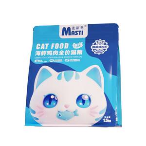 
Masti Cat Food Whole Cat Period Adult Cats and Kittens Supplementary Nutrition Seafood Chicken Cat Main Food 1.5kg