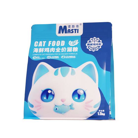 
Masti Cat Food Whole Cat Period Adult Cats and Kittens Supplementary Nutrition Seafood Chicken Cat Main Food 1.5kg