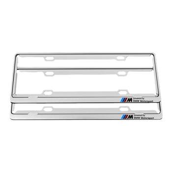 Thickened aluminum alloy license plate frame complies with new traffic regulations