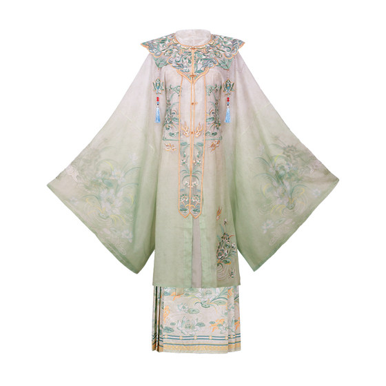 
Camellia Ming cloud shoulder Hanfu women 2026 new spring and summer horse face skirt suit embroidered gown ancient costume