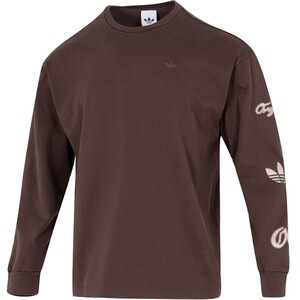 
adidas Adidas clover STREET REBEL men's sports and casual round neck long-sleeved T-shirt KR5045