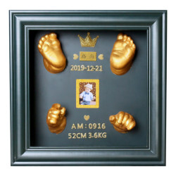 Model cloning powder new fetal hair hand and foot print mud