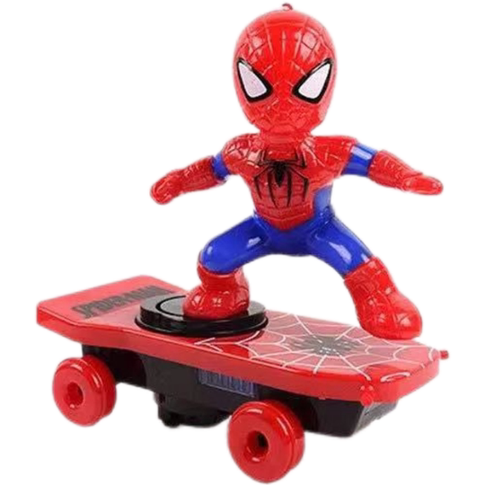 スパイダーマン スタント カー - 子供の電動スクーターのおもちゃ