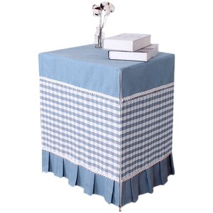 
Customized skirt fabric safe cover household refrigerator washing machine dust cover storage rack shelf decorative cloth cover