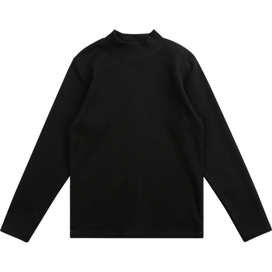 
Chunyi Liangpin boys' bottoming shirt girls autumn and winter new half turtleneck long-sleeved T-shirt children's warm inner top