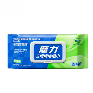 Goodway car interior cleaner water-free car wash special powerful decontamination and glue removal cleaning wipes artifact
