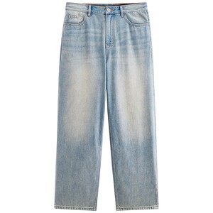 
PEACEBIRD Men's Jeans 26 Spring New Style Western Style Casual Gradient Washed Loose Wide Leg Jeans