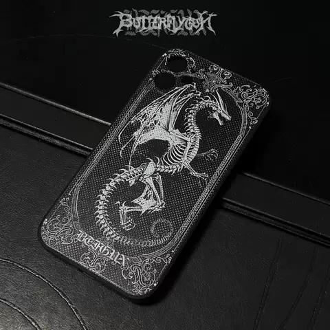 Butterflygun Dark  Gothic DRAGON Custom Made Handmade Phone Cases Covers – iPhone, Galaxy, Xiaomi