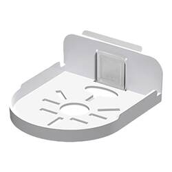 Hole-free wall monitor camera storage rack