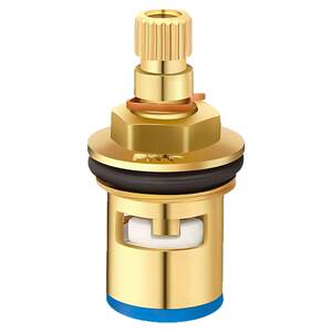 
All copper universal faucet valve core quick opening 4 minutes quick opening faucet core triangle valve single cold valve accessories
