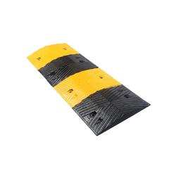 Hubei Rubber Speed Reduction Strip Road Intersection Speed Plate Cast Steel Buffer Strip Car Shock Absorption Speed Limiter With Pressure Pad