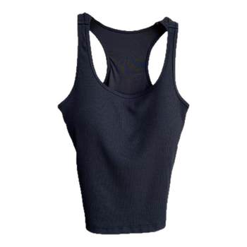 
AMR UU paired with artifacts for four seasons wearable vest tops comfortable with chest pads and a short-sleeved T-shirt for women