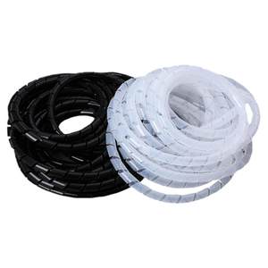 
Winding tube wire wrap protective cover computer network cable storage harness with cable winder hub cable management cable winder
