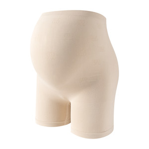 
Urban Beauty High Waist Maternity Safety Pants Underwear 2-in-1 Pure Cotton Antibacterial Anti-Leakage Seamless Boxer Leggings