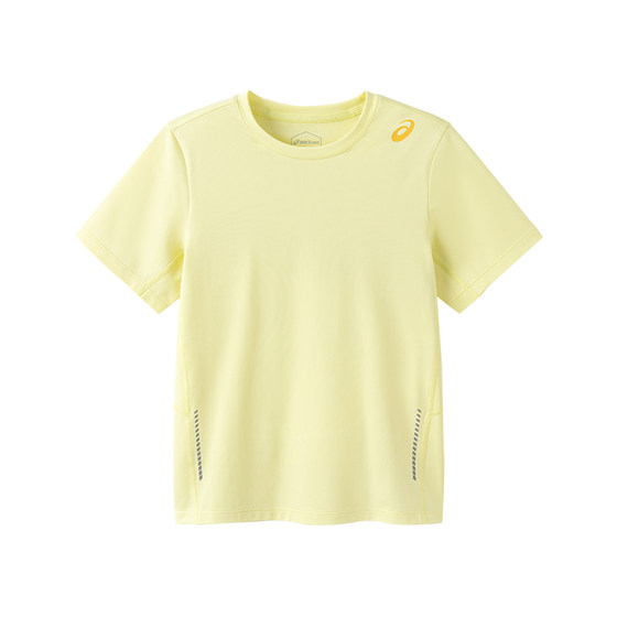 
ASICS children's quick-drying clothing summer new youth outdoor running sports training clothing round neck short-sleeved T-shirt