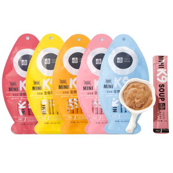 K9 酱 sauce fish, meat, cats, main grain partner Miao Xian wet food bag Nutrition cat snacks
