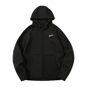 
Weidong Air Layer Sports Jacket Men's Basketball Training Running Spring and Autumn Jacket American Loose Hooded Cardigan Top