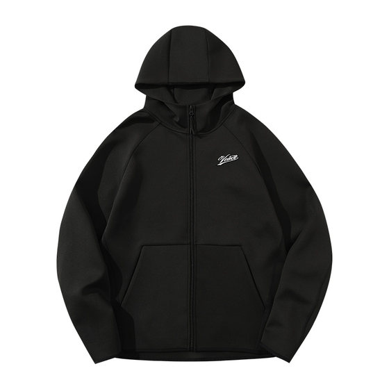 
Weidong Air Layer Sports Jacket Men's Basketball Training Running Spring and Autumn Jacket American Loose Hooded Cardigan Top