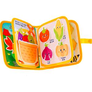 jollybaby cloth book baby toy tear books can be bitten puzzles early education quiet books busy books hand tear books