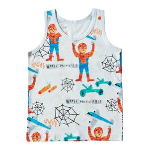 
Unifriend Korean four-season boy suspender vest wearing base baby pure cotton vest boy thin style