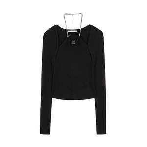 
REVAN Rui Fan designer fake two-piece waistcoat sweater with texture RM70601360