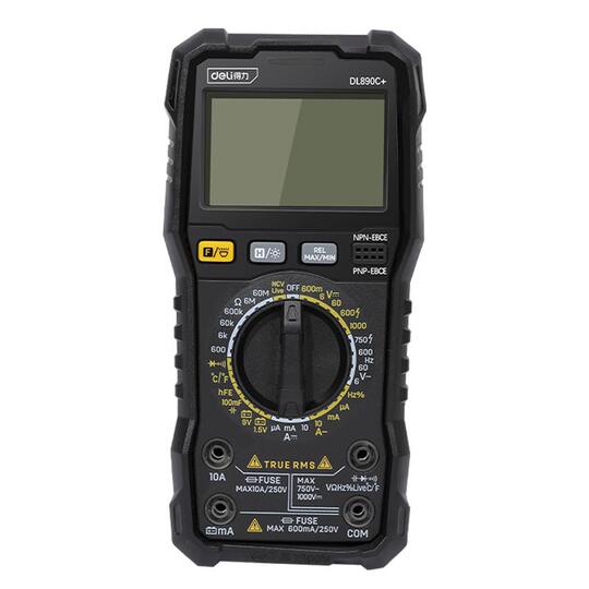 Digital Multimeter Hs Code Deli DL890D Digital Multimeter - High Precision Electric Meter