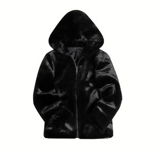 Mink coat male whole mink splason fur integrated hooded gold mink fur coat thickened water mink velvet fur coat