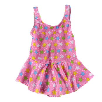 Swimwear comfortable and combined Korean cute little, middle school big
