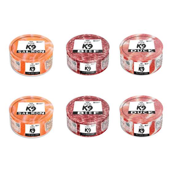 k9 canned dogs supplement nutrition pet puppies elderly dog ​​small dog staple food wet food mixed with dog food top ten try
