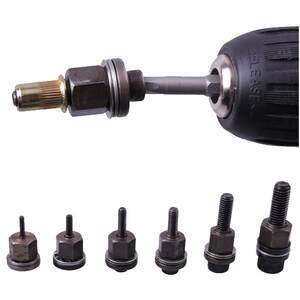 Pulling rivet nut gun manual simple pulling mother gun car license plate rivet nut tool electric screw pulling mother gun head