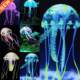 Fluorescent Artificial Jellyfish for Aquarium Fish Tank Deco