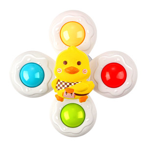 
Baby suction cup spinner baby toy children's cartoon table bath car finger spin 0-1 years and 6 months