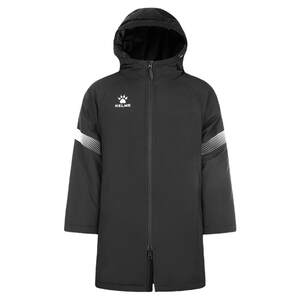 Kelme Karmi Children's Cotton Cotton Server Male Children's Qiu winter warm hooded hooded long football training cotton jacket