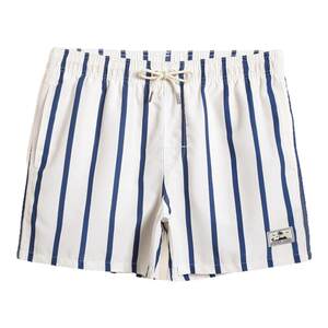 
Gella fully lined beach pants for men, quick-drying hot spring swimming trunks, three-quarter shorts, loose casual pants