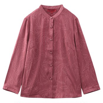 
Yiwu middle-aged and elderly mothers wear long-sleeved shirt