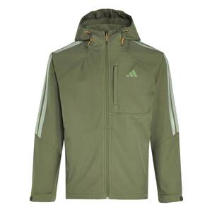 
Water-repellent soft shell outdoor style casual hooded jacket men's adidas Adidas official light sports