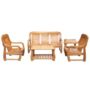 
New Chinese style office solid wood sofa living room combination wooden sofa full solid wood mahogany chair three-person economical