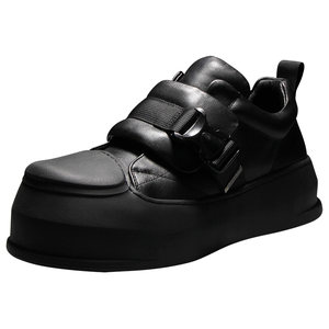 
Shoes Men's Shoes 2026 Spring New Popular Popular Men's Casual Shoes Genuine Leather Thick Sole Heightening Big Toe Casual Shoes