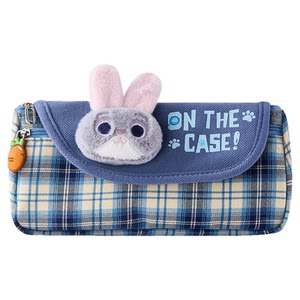 
Lianzhong Disney Cartoon Flip Top Plush Pen Bag Cute and Crazy Zootopia Pencil Storage Bag for Elementary School Girls Junior and High School Girls Middle School and High School Girls Large Capacity Stationery Bag High-Looking Pencil Bag