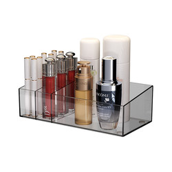 Mirror cabinet storage box wall-mounted bathroom cosmetics rack transparent cotton swab box lipstick finishing box in bathroom cabinet