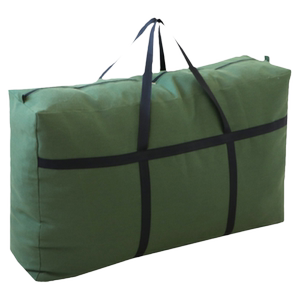 Fang Bing's large -capacity quilt dust bag clothing clothing tile flavorless canvas storage hand -lifted luggage ladies bag