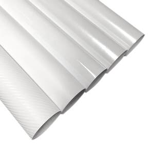 
Car white color changing film carbon fiber matt white bright white interior car body self-adhesive car clothing car film film sticker