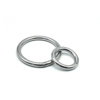 Steel ring stainless steel welded solid ring factory direct sales